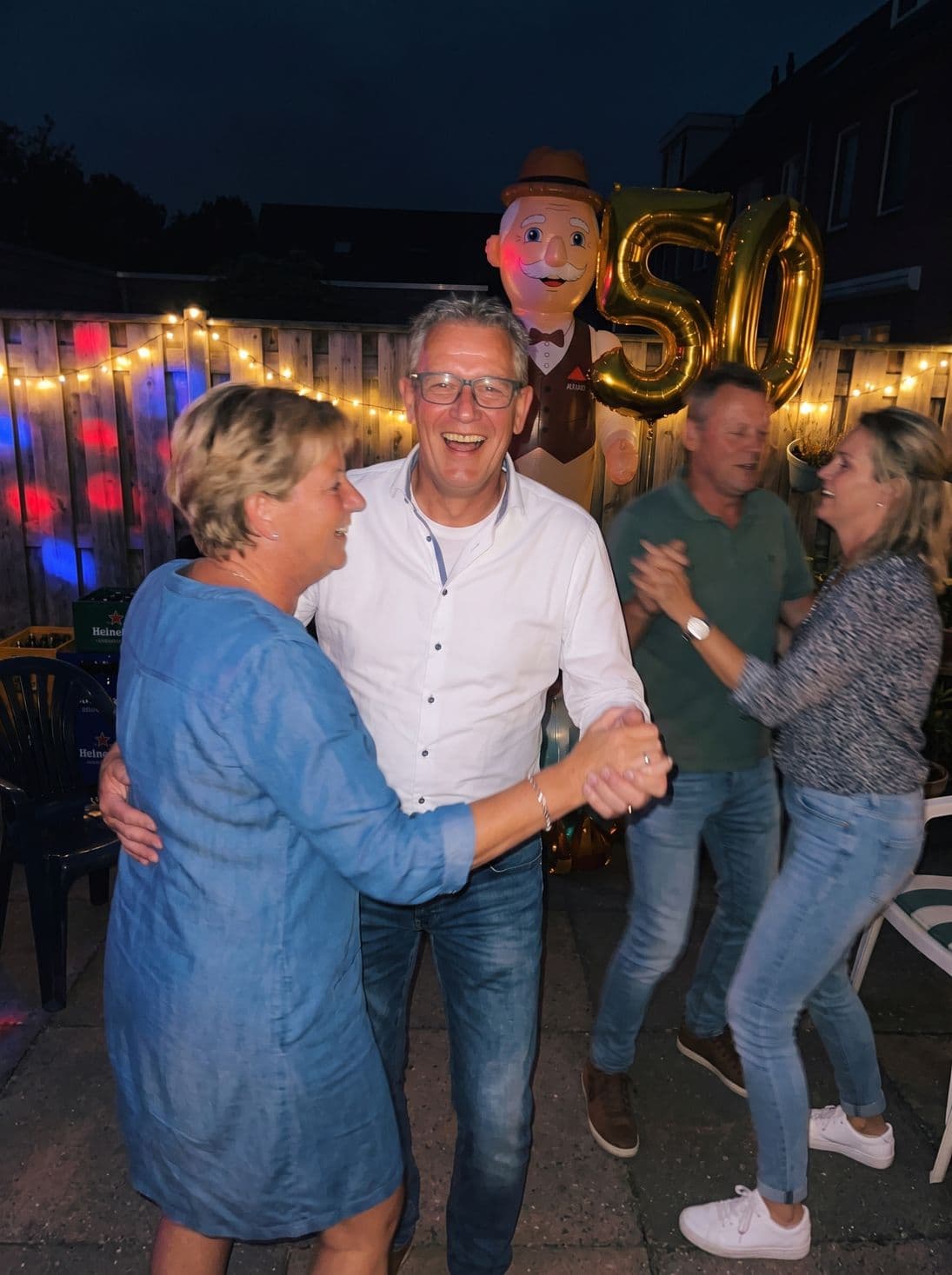 Dansen in de achtertuin