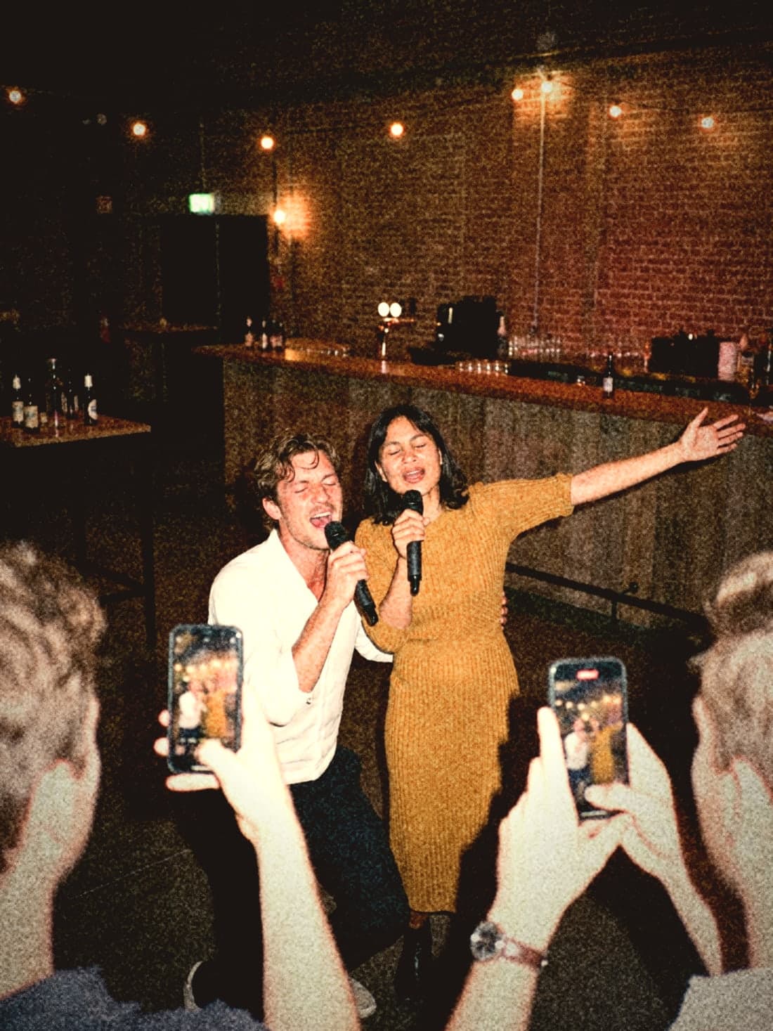 Karaoke met volledige overgave