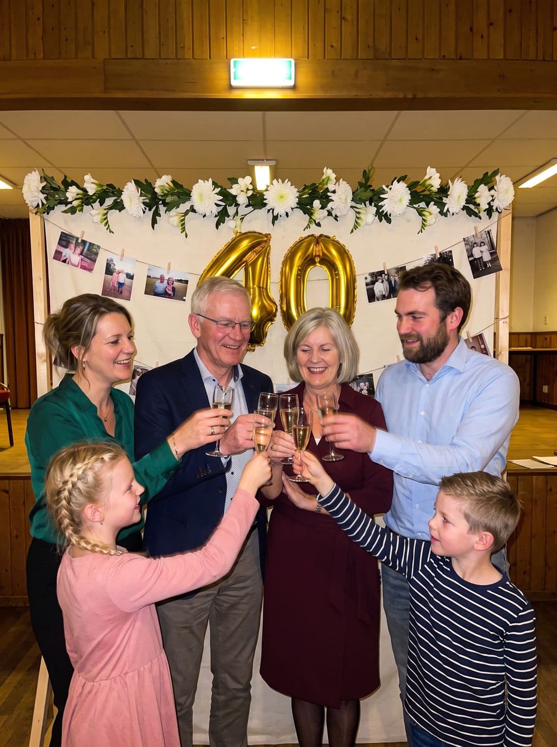 Proosten op 40 jaar samen