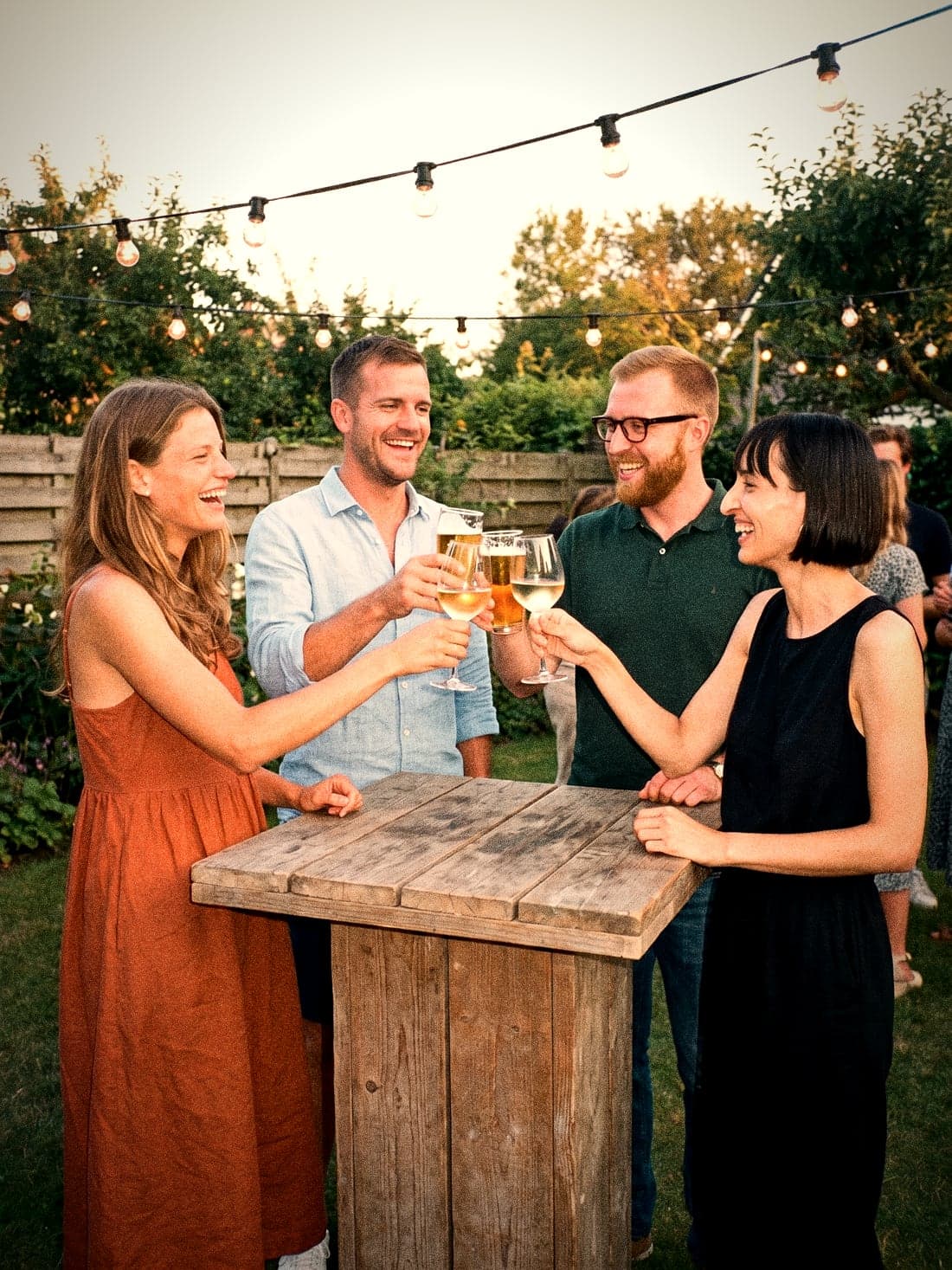 Proosten aan de statafel