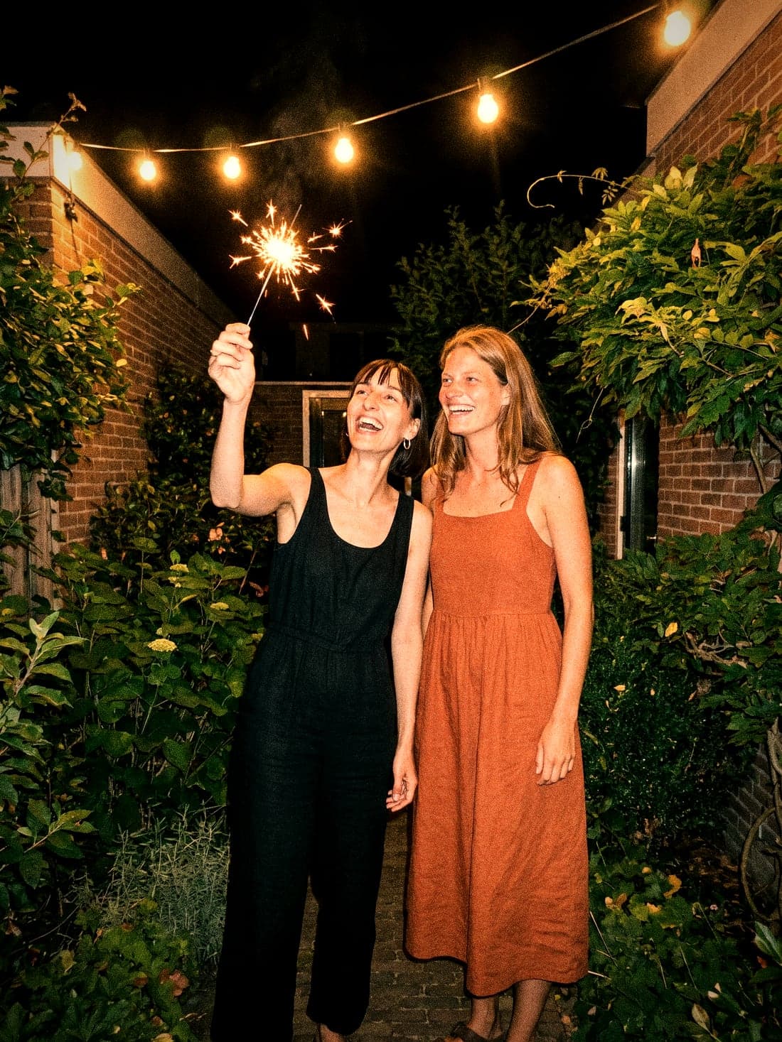 Een sterretje in de donkere tuin