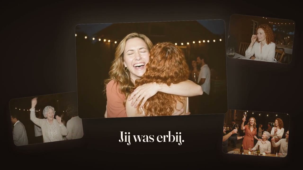 Openingsbeeld van de demofilm: “Jij was erbij.”