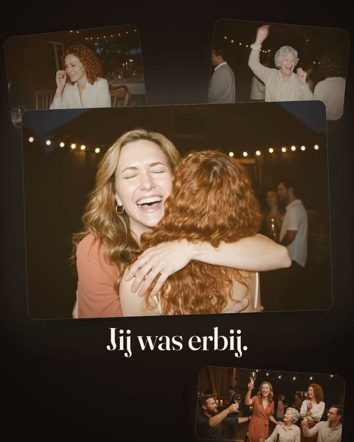 Openingsbeeld van de demofilm: “Jij was erbij.”